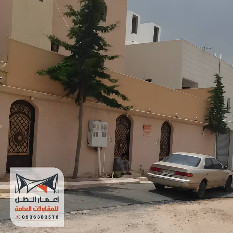 سواتر قماش الرياض من مظلات وسواتر إعمار الظل