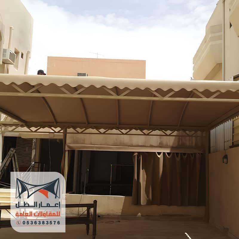 مظلات سيارات الرياض