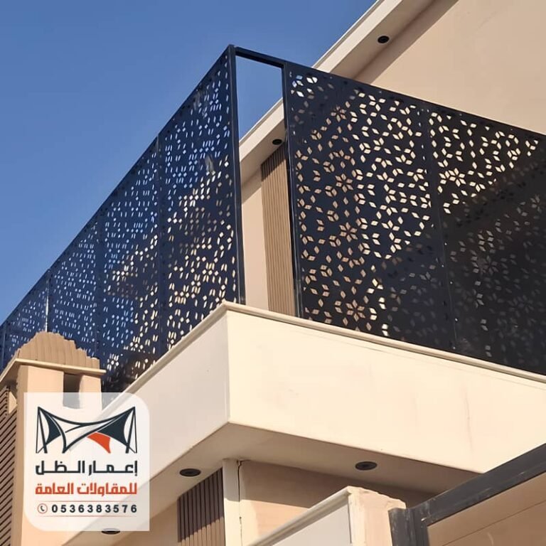 سواتر بلكونات حديد قص ليزر