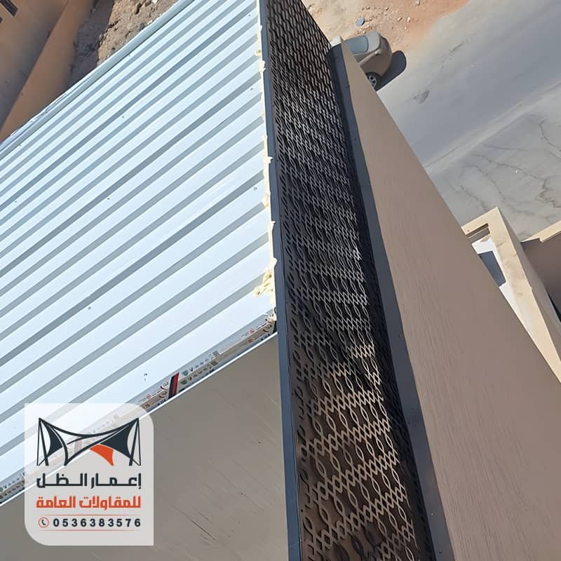 سواتر قص ليزر مظلات وسواتر إعمار الظل
